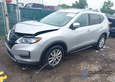 2019 Nissan Rogue Sv z USA, uszkodzony, nr VIN 5N1AT2MTXKC701539